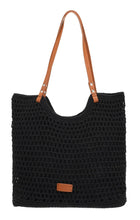 Load image into Gallery viewer, Black Cotton Tote Bag
