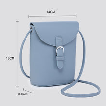 Load image into Gallery viewer, Silver Mini Crossbody Bucket Bag
