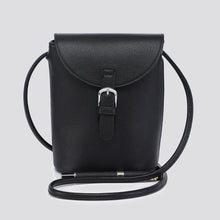 Load image into Gallery viewer, Black Mini Crossbody Bucket Bag
