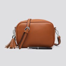 Load image into Gallery viewer, Tan Cross Body Camera Bag
