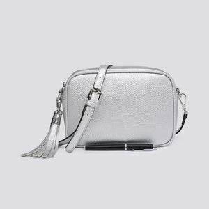 Silver crossbody shop bag uk