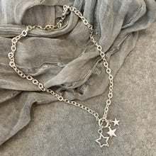 Load image into Gallery viewer, T-Bar Star Short Necklace
