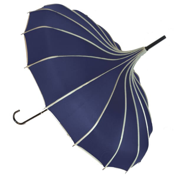 Navy Pagoda Umbrella