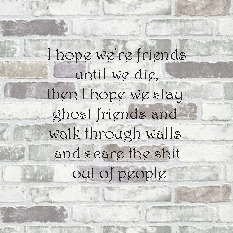 Ghost Friends Card
