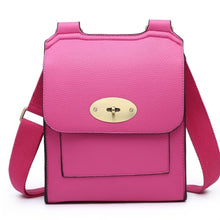 Load image into Gallery viewer, Fuchsia Messenger Bag
